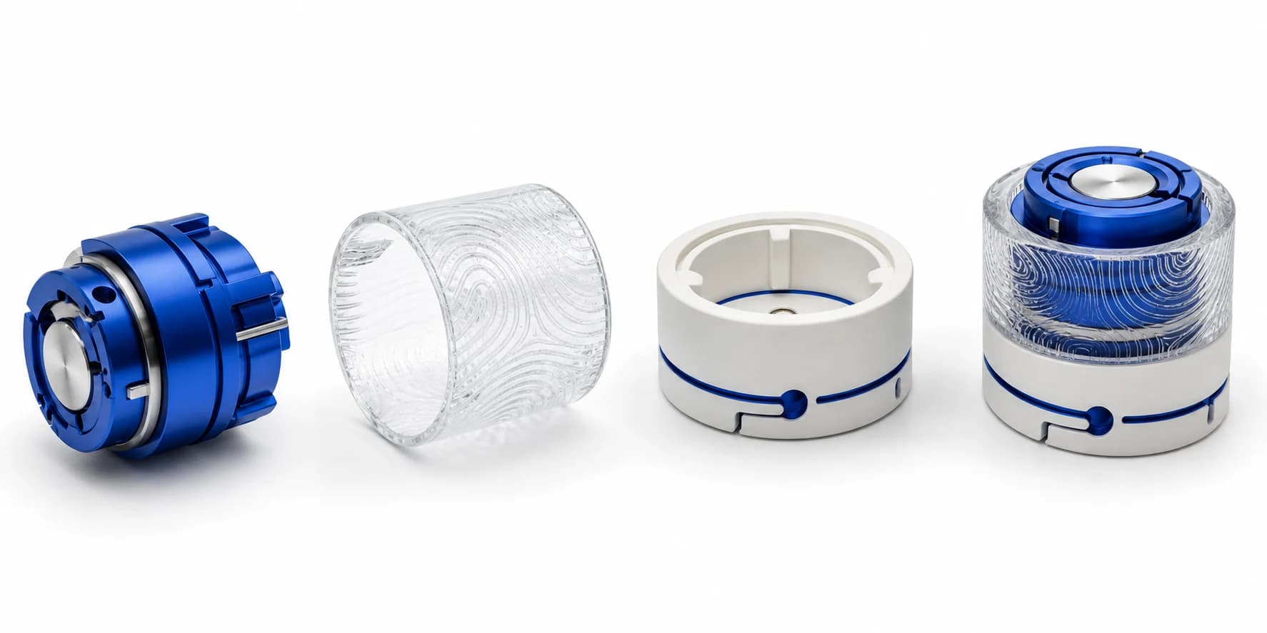 Three physical layers assembling into one durable object